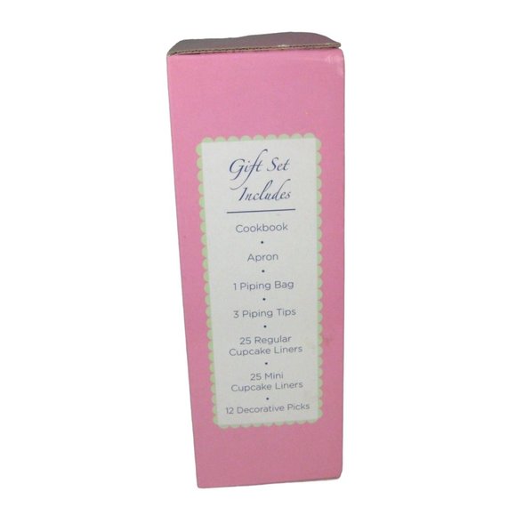 Royal Caribbean International Cookbook Apron Piping Liner Cupcakes Scoops Baking - Picture 5 of 8